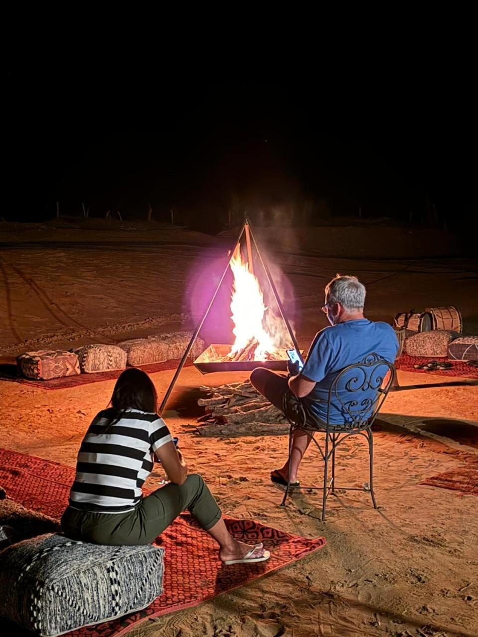 Sahara Vibes Luxury Camp Villa Merzouga Eksteriør bilde