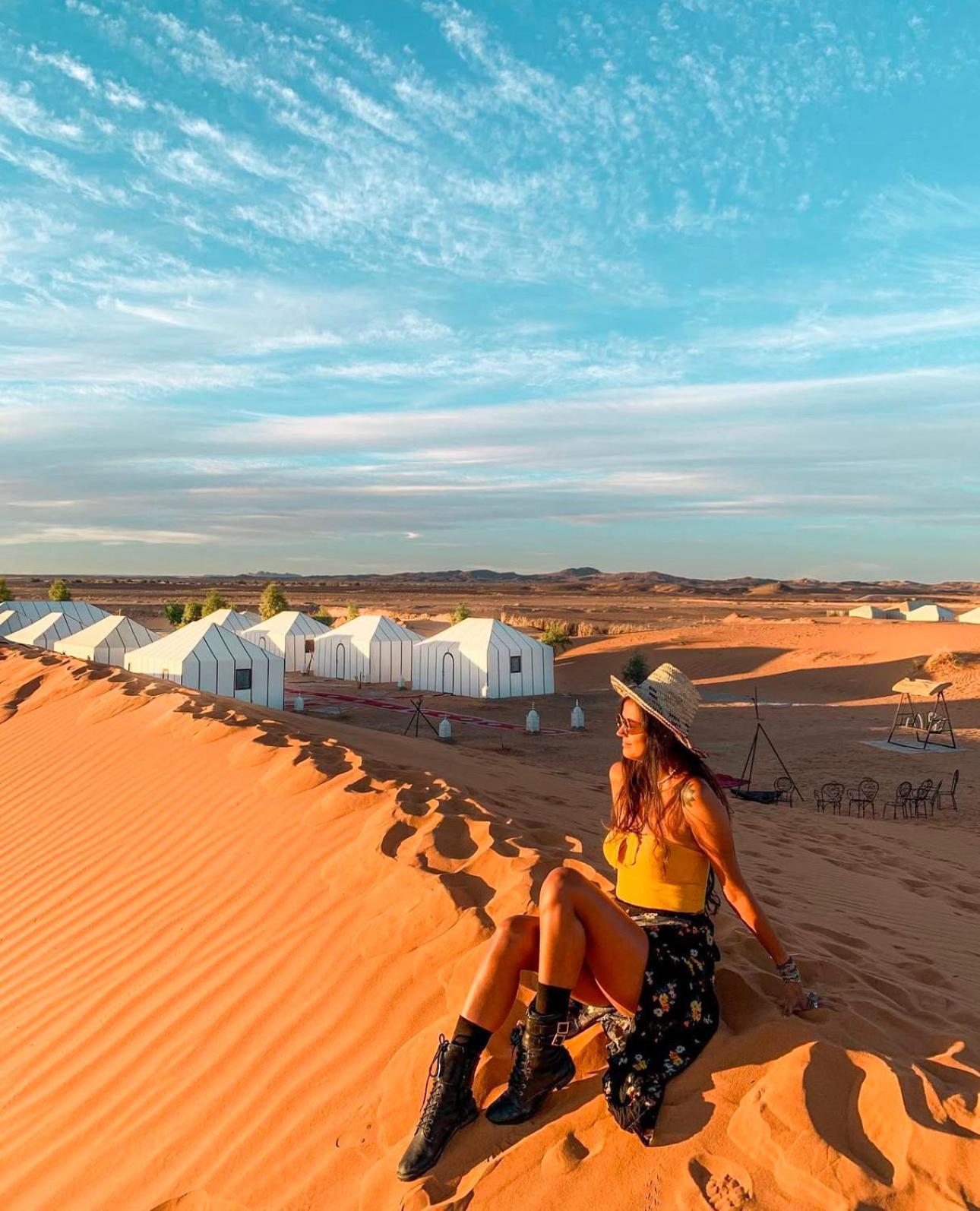 Sahara Vibes Luxury Camp Villa Merzouga Eksteriør bilde